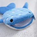 Whale Plush Pouch