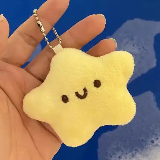 [KEY-PL-STR] Plush Star Keychains